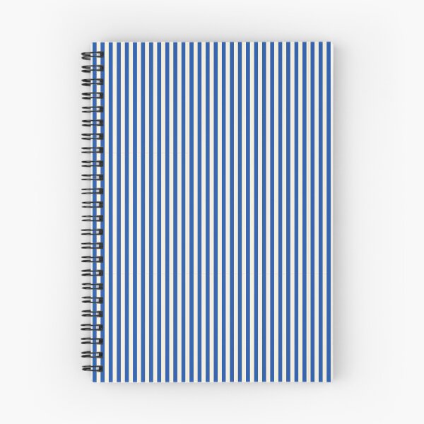 Item preview, Regal Stripes  – Royal Blue & Light Cream Velvet-Soft  designed and sold by The Cozy Stripe | Modern Textile Stories.