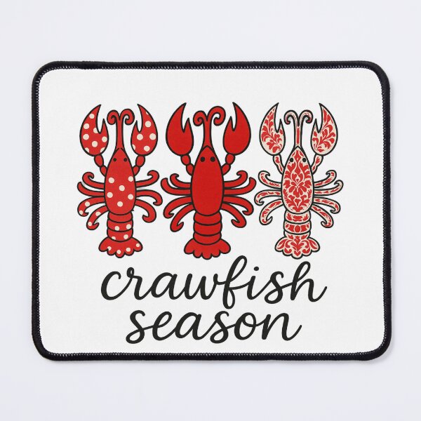 Item preview, Crawfish Season Mardi Gras Crawfish designed and sold by ivotee.