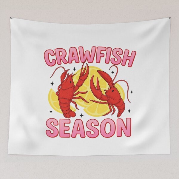 Item preview, Crawfish Season Mardi Gras Crawfish designed and sold by ivotee.