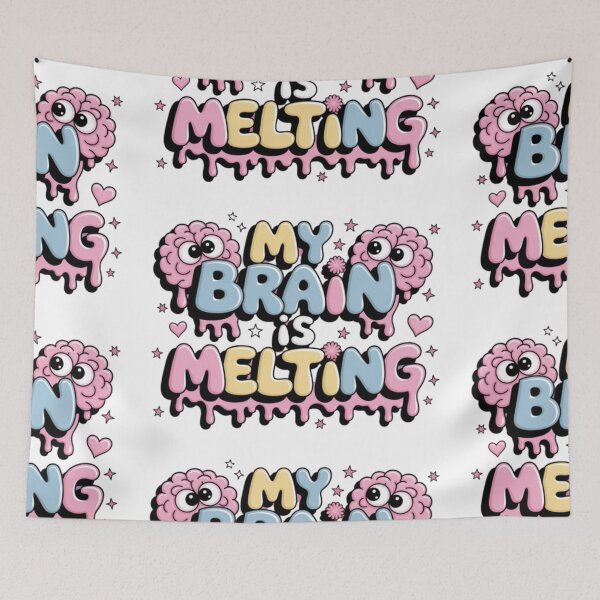 Item preview, my brain is melting designed and sold by Habet.