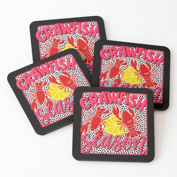Item preview, Crawfish Season Mardi Gras Crawfish designed and sold by ivotee.
