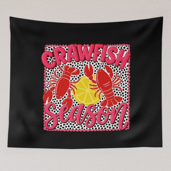 Item preview, Crawfish Season Mardi Gras Crawfish designed and sold by ivotee.
