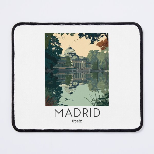 Item preview, A Vintage Travel Art of Madrid - Spain designed and sold by GoodOldVintage.