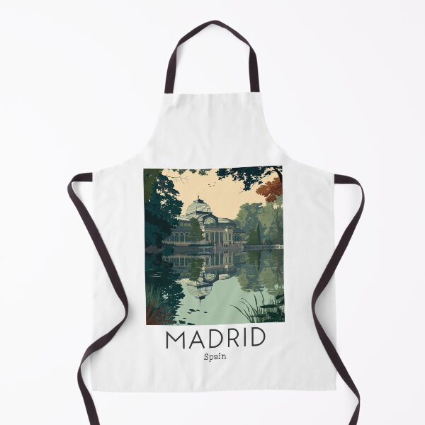 Item preview, A Vintage Travel Art of Madrid - Spain designed and sold by GoodOldVintage.