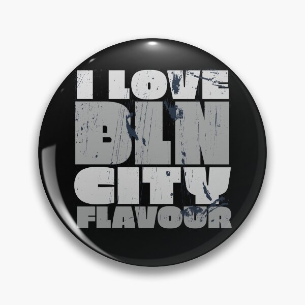 Item preview, I Love BLN Berlin City Flavor Capital Thick and blocky designed and sold by Ecmoprints.
