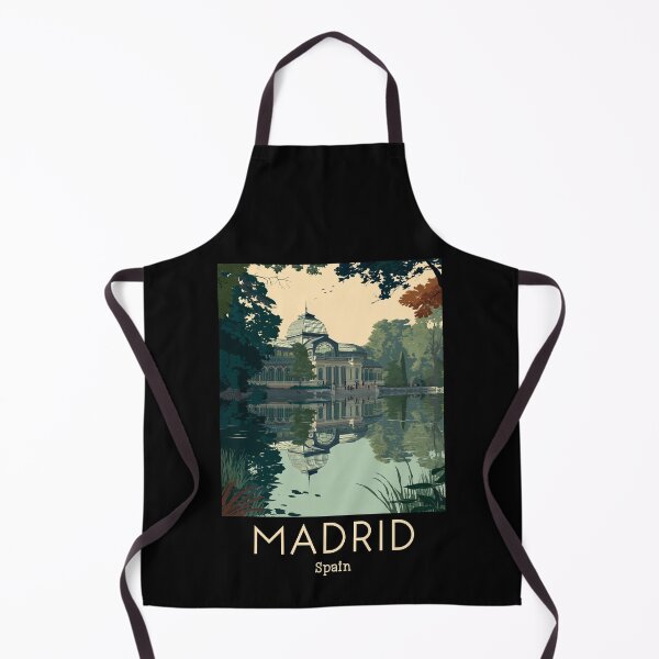 Item preview, A Vintage Travel Art of Madrid - Spain designed and sold by GoodOldVintage.