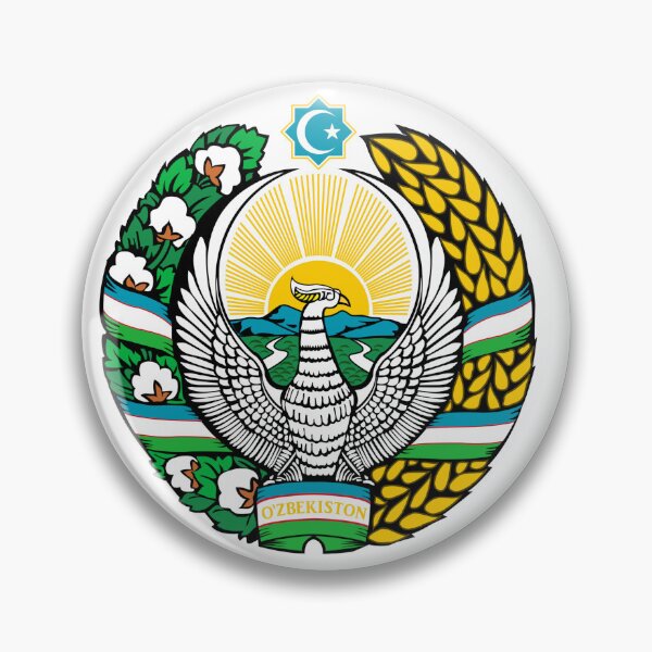 Item preview, Emblem of Uzbekistan designed and sold by Beluga Cat.