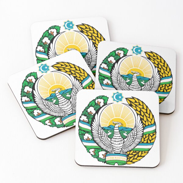 Item preview, Emblem of Uzbekistan designed and sold by Beluga Cat.