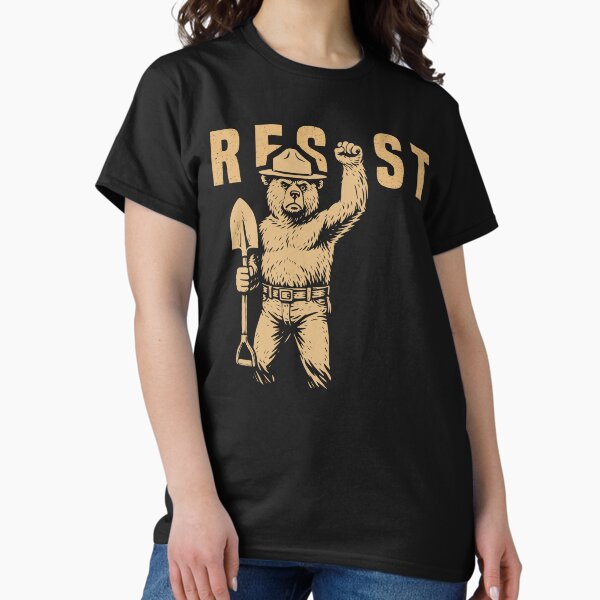 Item preview, Smokey Bear Resist Environmental Activism Protect National Parks Graphic designed and sold by aymanehammi.
