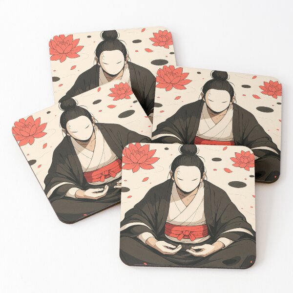 Item preview, Silent Bloom – The Lotus Monk designed and sold by SuperNovaDesigns.