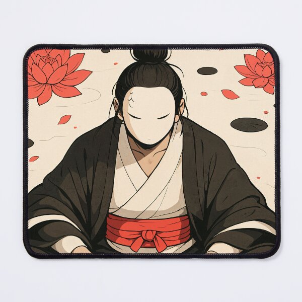Item preview, Silent Bloom – The Lotus Monk designed and sold by SuperNovaDesigns.