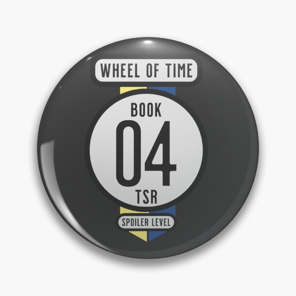 Item preview, Wheel of Time Spoiler Badge – Book 04 TSR (No Spoilers) designed and sold by Taveren-Tavern.