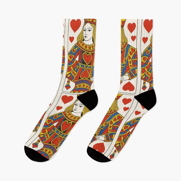 Item preview, Queen of Hearts Playing Card Illustration designed and sold by weirdfishes123.