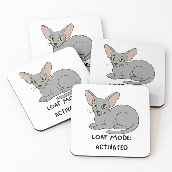 Item preview, Loaf Mode Activated Funny Oriental Shorthair Cat designed and sold by suescircus.