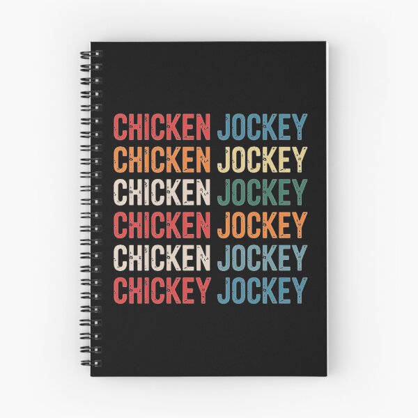 Item preview, Funny Chicken Jockey Stacked Repeat Font Fun Gag Meme Humor designed and sold by love3617.