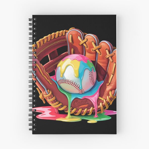 Item preview, Baseball Dripping Ice Cream Drip Youth Boys Baseball Gifts designed and sold by ThePixelAlchemy.