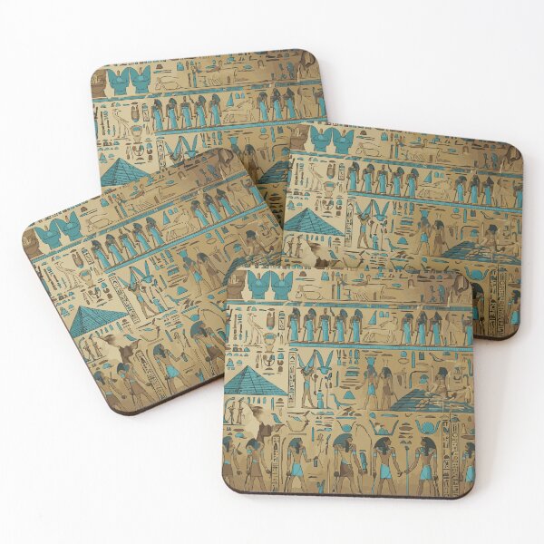 Item preview, Hieroglyphic Egyptian Pattern designed and sold by emhoteb.