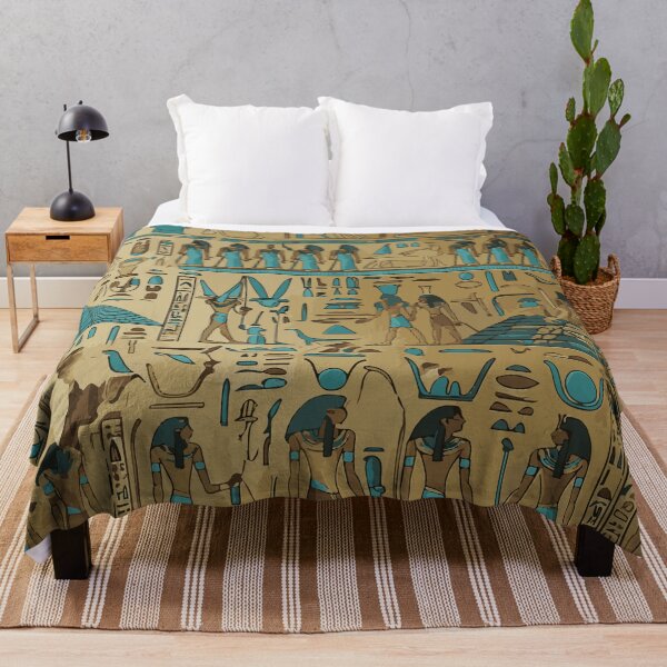 Item preview, Hieroglyphic Egyptian Pattern designed and sold by emhoteb.