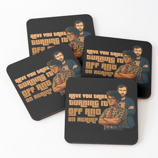 Item preview, IT Crowd Have You Tried Turning It Off & On Again? designed and sold by GeeksUnique.