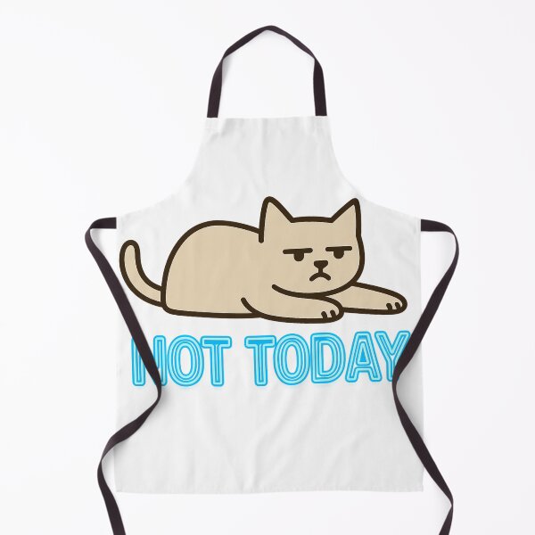 Item preview, Not Today — Lazy Cat Mood Design designed and sold by MindsAtelier.