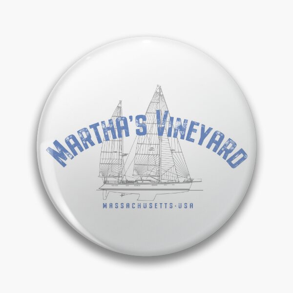 Item preview, Martha's Vineyard Massachusetts Nautical Sailing Design designed and sold by Futurebeachbum.