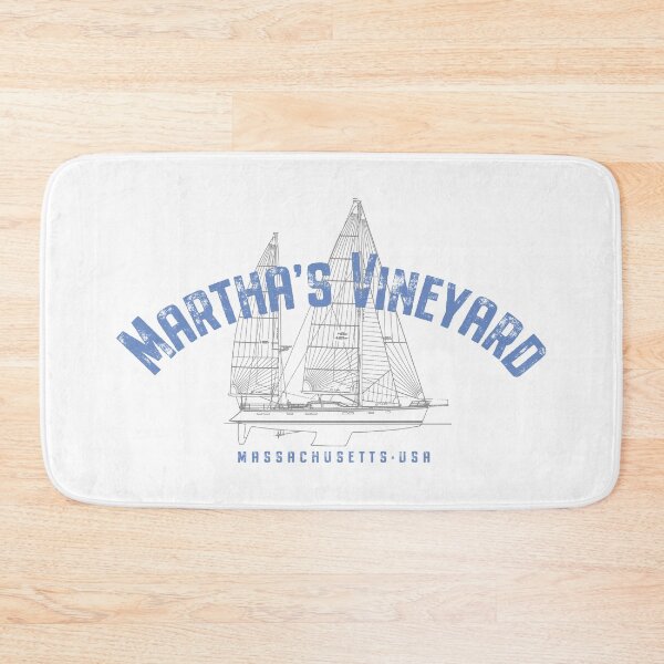 Item preview, Martha's Vineyard Massachusetts Nautical Sailing Design designed and sold by Futurebeachbum.