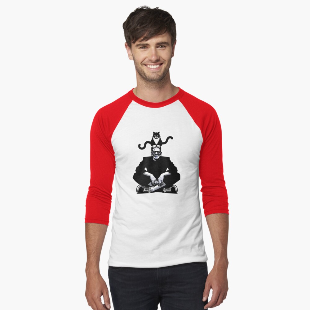 Artikel-Vorschau von Baseballshirt mit 3/4-Arm, designt und verkauft von Kobeko.