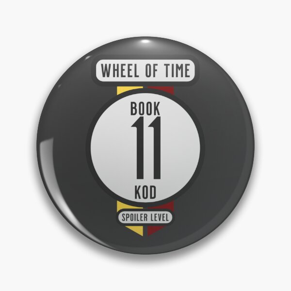 Item preview, Wheel of Time Spoiler Badge – Book 11 KOD (No Spoilers) designed and sold by Taveren-Tavern.