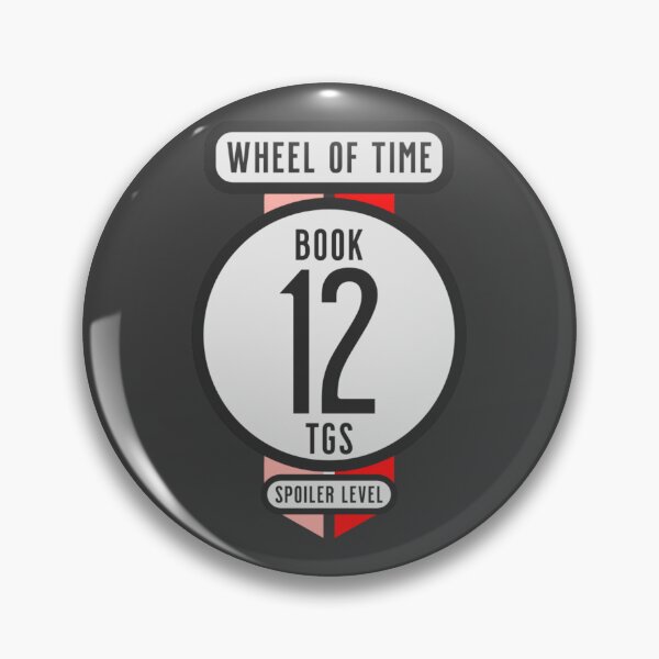 Item preview, Wheel of Time Spoiler Badge – Book 12 TGS (No Spoilers) designed and sold by Taveren-Tavern.