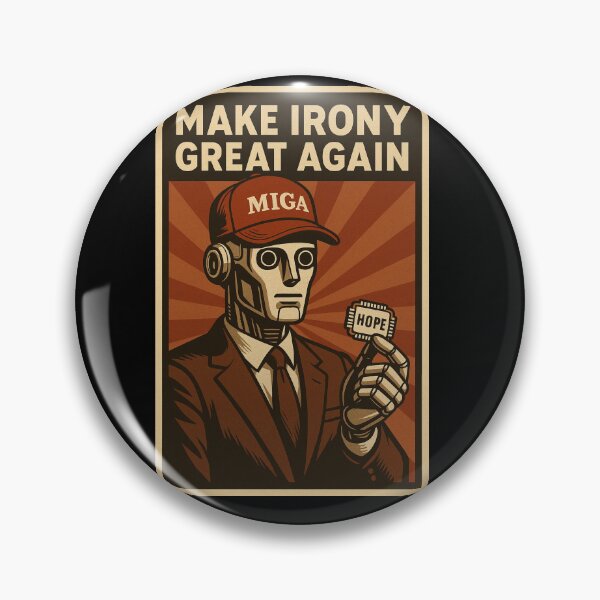 Item preview, MAKE IRONY GREAT AGAIN designed and sold by LOGOSINTERIUM.