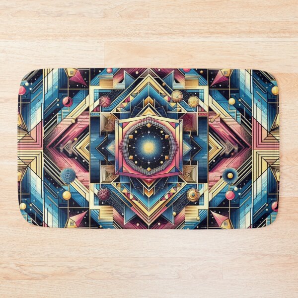 Item preview, colorful geometric decorative desighn designed and sold by Dogandesighn.