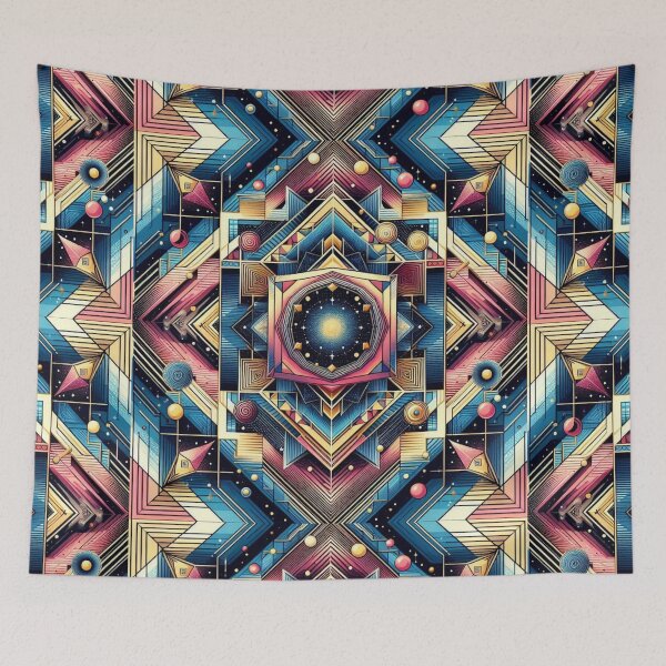 Item preview, colorful geometric decorative desighn designed and sold by Dogandesighn.