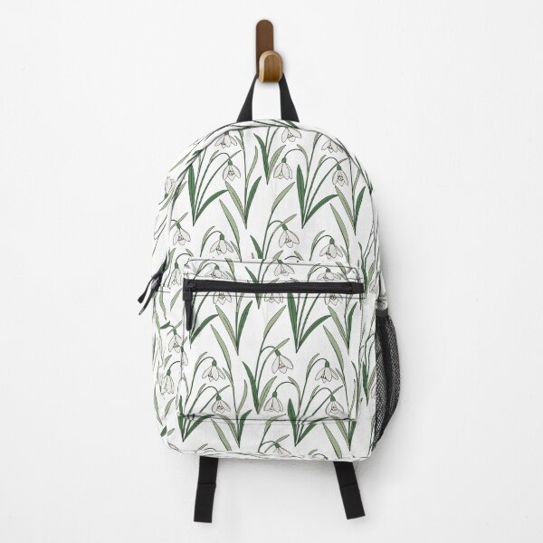 Item preview, A beautiful pattern of white flowers with green leaves designed and sold by Merrylands Artshop.