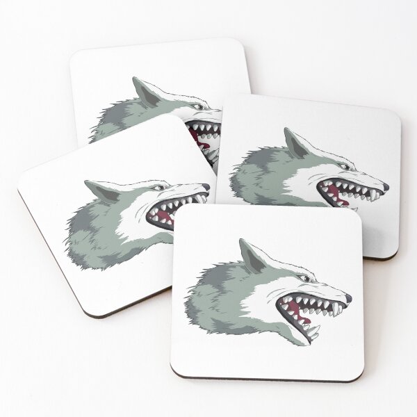 Item preview,  The wolves Moro no Kimi Mononoke Hime designed and sold by Megankott.