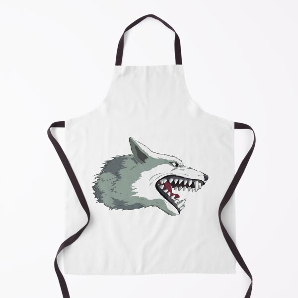 Item preview, The wolves Moro no Kimi Mononoke Hime designed and sold by Megankott.