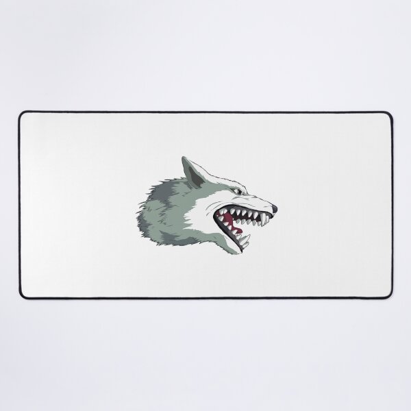Item preview, The wolves Moro no Kimi Mononoke Hime designed and sold by Megankott.