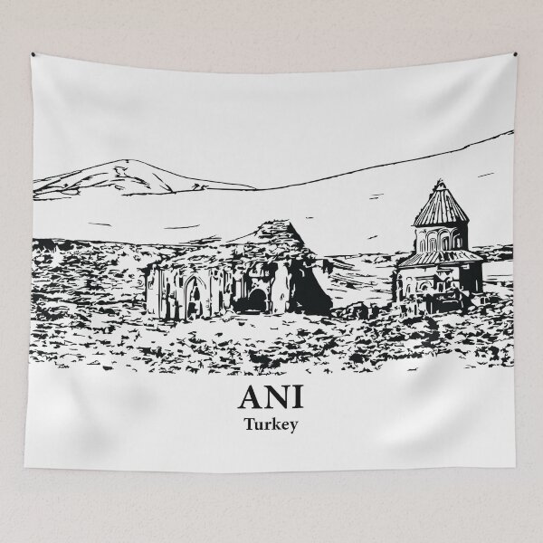 Item preview, Ani - Turkey designed and sold by Lakeric Cityscapes.