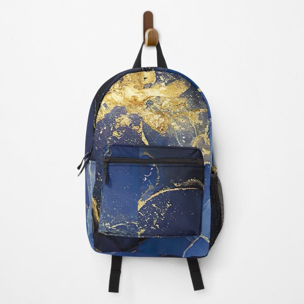 Item preview, Garside Blue Abstract Marbling  designed and sold by NellVerde.