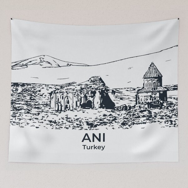 Item preview, Ani - Turkey designed and sold by Lakeric Cityscapes.