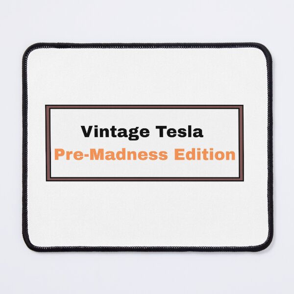 Item preview, Vintage Tesla Pre-Madness Edition Bumper Sticker designed and sold by Kleonchik.