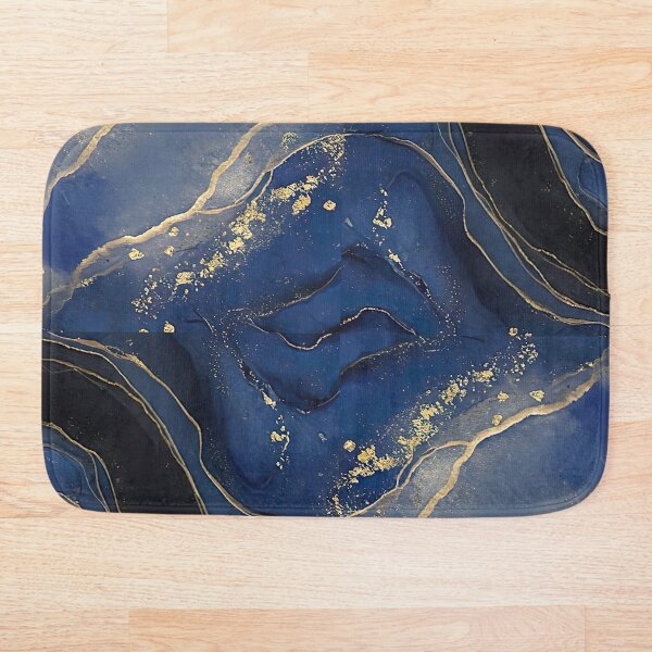 Item preview, Shannon Blue Abstract Marbling  designed and sold by NellVerde.