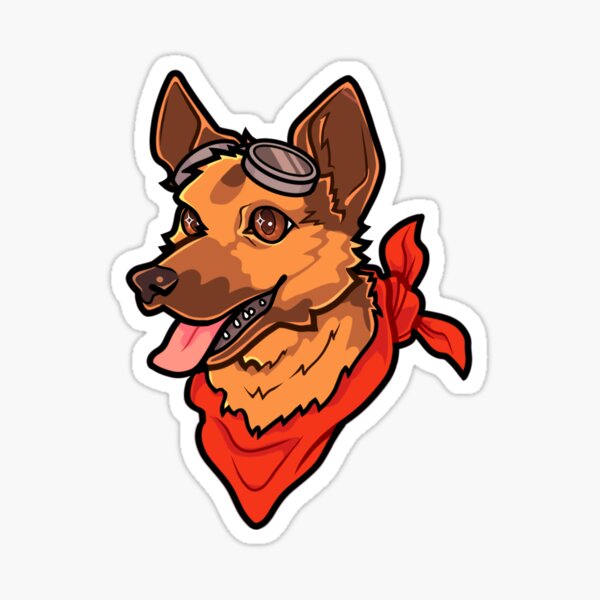 Vista previa del artículo con la obra «Repercusiones de Dogmeat», diseñado y vendido por nirners.