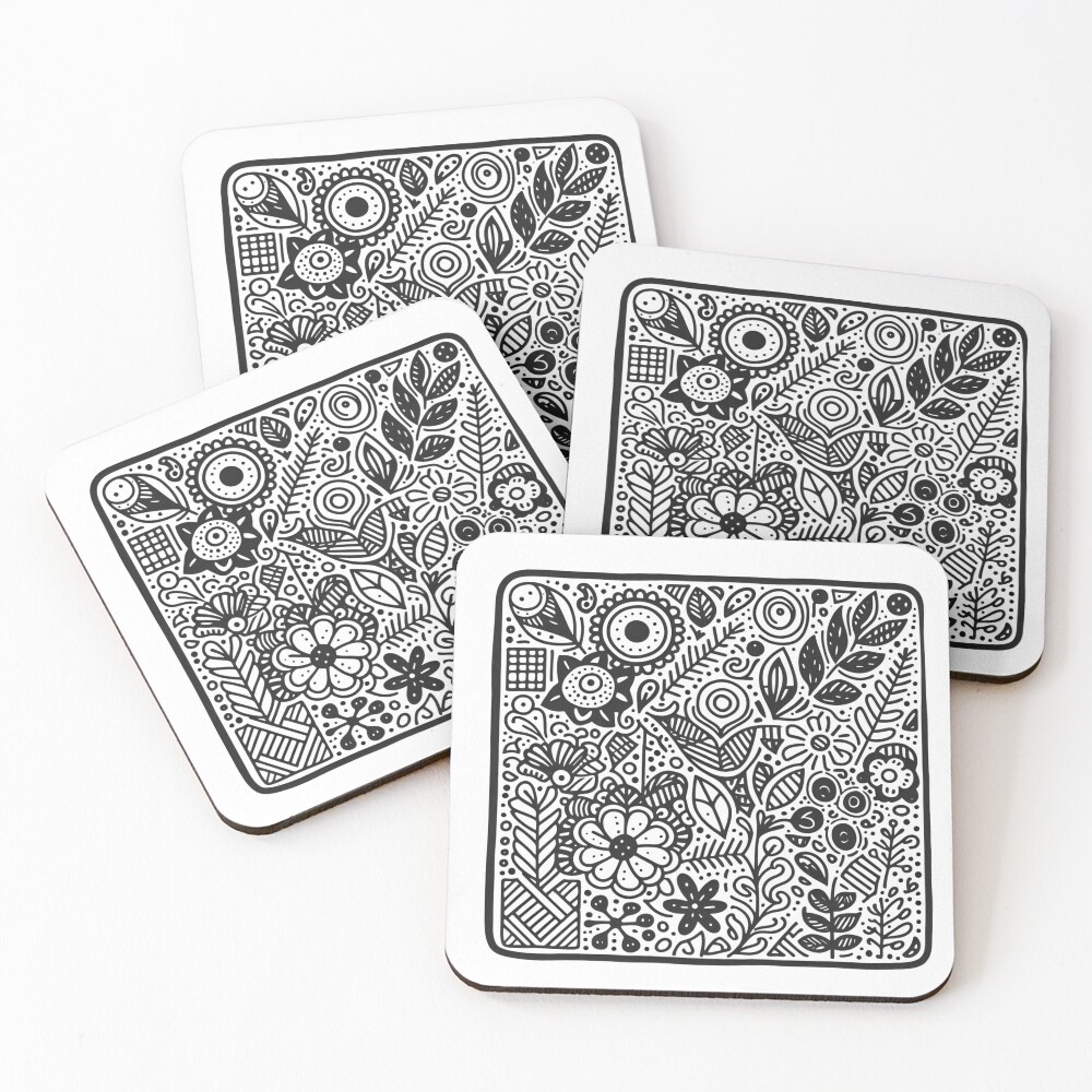 Item preview, Coasters (Set of 4) designed and sold by Ruchi73.