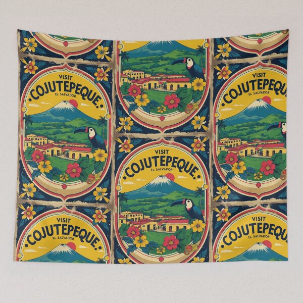 Item preview, Cojutepeque El Salvador Vintage Travel Tourism designed and sold by TravelersGems.