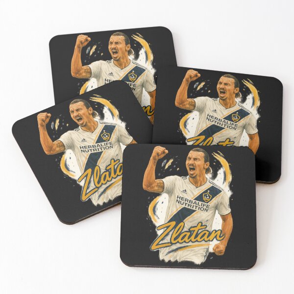 Item preview, Zlatan Ibrahimović LA Galaxy Poster – Legendary Soccer Icon Art designed and sold by VintageVibes Co..