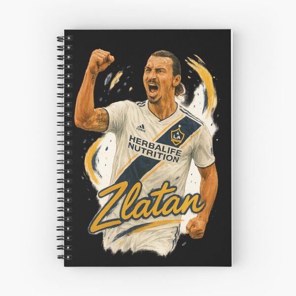 Item preview, Zlatan Ibrahimović LA Galaxy Poster – Legendary Soccer Icon Art designed and sold by VintageVibes Co..