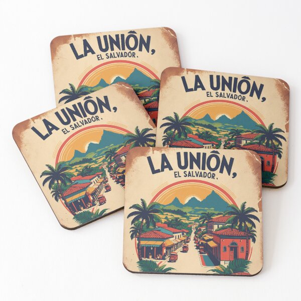 Item preview, La Union El Salvador Vintage Travel Tourism designed and sold by TravelersGems.