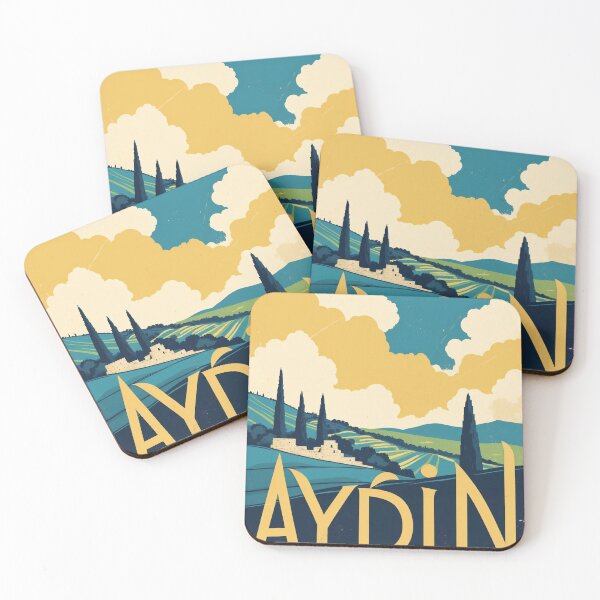 Item preview, Aydin Turkey Vintage Travel Tourism designed and sold by TravelersGems.