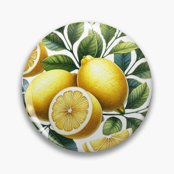 Item preview, Zesty Lemon Art designed and sold by CraftachicDsgn.