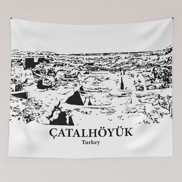 Item preview, Çatalhöyük - Turkey designed and sold by Lakeric Cityscapes.